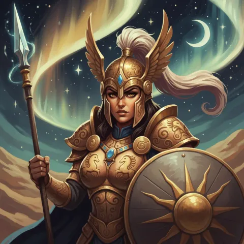 Valkyrie — Norse card