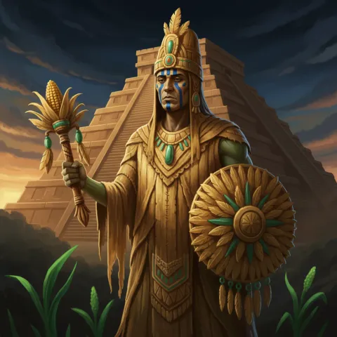 Xipe Totec — Aztec card