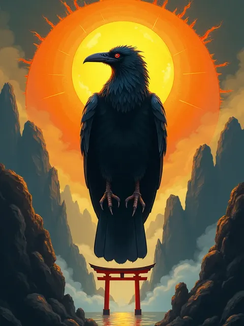 Yatagarasu — Japanese card