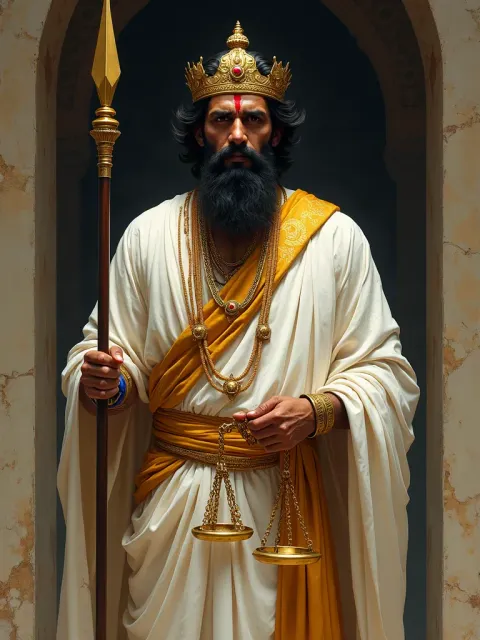 Yudhishthira — Epics of Bharat card