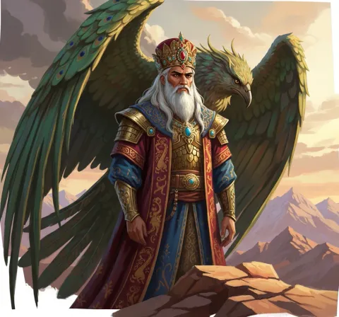 Zal — Persian & Arabian card
