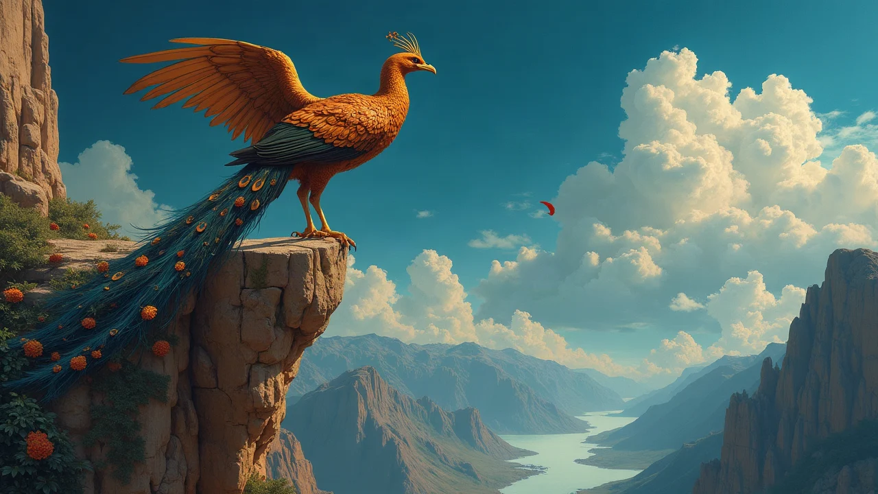 Simurgh — Ages of Myth Codex